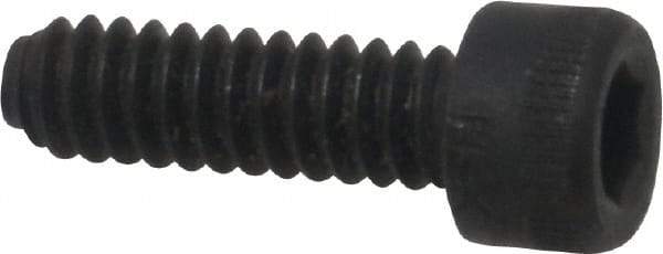 Holo-Krome - #10-24 UNC Hex Socket Drive, Socket Cap Screw - Alloy Steel, Black Oxide Finish, Fully Threaded, 5/8" Length Under Head - Makers Industrial Supply