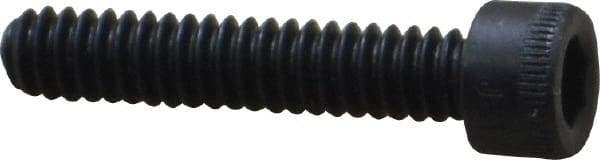 Holo-Krome - #10-24 UNC Hex Socket Drive, Socket Cap Screw - Alloy Steel, Black Oxide Finish, Fully Threaded, 1" Length Under Head - Makers Industrial Supply