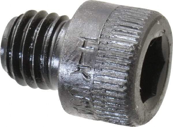 Holo-Krome - 1/4-28 UNF Hex Socket Drive, Socket Cap Screw - Alloy Steel, Black Oxide Finish, Fully Threaded, 1/4" Length Under Head - Makers Industrial Supply