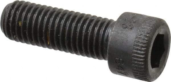 Holo-Krome - 1/4-28 UNF Hex Socket Drive, Socket Cap Screw - Alloy Steel, Black Oxide Finish, Fully Threaded, 3/4" Length Under Head - Makers Industrial Supply