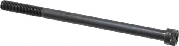 Holo-Krome - 1/4-28 UNF Hex Socket Drive, Socket Cap Screw - Alloy Steel, Black Oxide Finish, Partially Threaded, 4" Length Under Head - Makers Industrial Supply