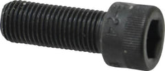 Holo-Krome - 3/8-24 UNF Hex Socket Drive, Socket Cap Screw - Alloy Steel, Black Oxide Finish, Fully Threaded, 1" Length Under Head - Makers Industrial Supply