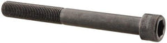 Holo-Krome - 3/8-24 UNF Hex Socket Drive, Socket Cap Screw - Alloy Steel, Black Oxide Finish, Partially Threaded, 3-1/2" Length Under Head - Makers Industrial Supply