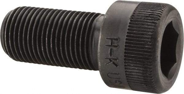 Holo-Krome - 7/16-20 UNF Hex Socket Drive, Socket Cap Screw - Alloy Steel, Black Oxide Finish, Fully Threaded, 1-1/2" Length Under Head - Makers Industrial Supply