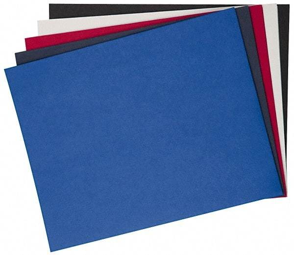 UNIVERSAL - 11" Long x 8-1/2" Wide Leatherette Two-Pocket Portfolios - Assorted Colors - Makers Industrial Supply