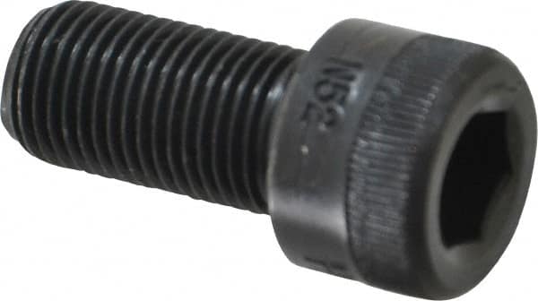 Holo-Krome - 1/2-20 UNF Hex Socket Drive, Socket Cap Screw - Alloy Steel, Black Oxide Finish, Fully Threaded, 1" Length Under Head - Makers Industrial Supply