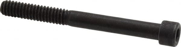 Holo-Krome - 1/4-20 UNC Hex Socket Drive, Socket Cap Screw - Alloy Steel, Black Oxide Finish, Partially Threaded, 2-1/2" Length Under Head - Makers Industrial Supply