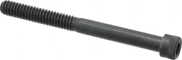 Holo-Krome - 1/4-20 UNC Hex Socket Drive, Socket Cap Screw - Alloy Steel, Black Oxide Finish, Partially Threaded, 2-3/4" Length Under Head - Makers Industrial Supply