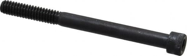 Holo-Krome - 1/4-20 UNC Hex Socket Drive, Socket Cap Screw - Alloy Steel, Black Oxide Finish, Partially Threaded, 3" Length Under Head - Makers Industrial Supply