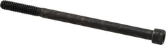 Holo-Krome - 1/4-20 UNC Hex Socket Drive, Socket Cap Screw - Alloy Steel, Black Oxide Finish, Partially Threaded, 4" Length Under Head - Makers Industrial Supply