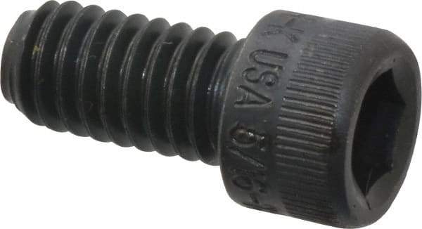 Holo-Krome - 5/16-18 UNC Hex Socket Drive, Socket Cap Screw - Alloy Steel, Black Oxide Finish, Fully Threaded, 5/8" Length Under Head - Makers Industrial Supply