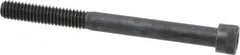 Holo-Krome - 5/16-18 UNC Hex Socket Drive, Socket Cap Screw - Alloy Steel, Black Oxide Finish, Partially Threaded, 3-1/2" Length Under Head - Makers Industrial Supply