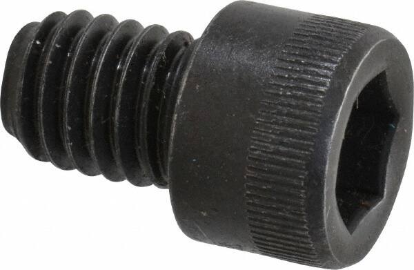 Holo-Krome - 3/8-16 UNC Hex Socket Drive, Socket Cap Screw - Alloy Steel, Black Oxide Finish, Fully Threaded, 1/2" Length Under Head - Makers Industrial Supply