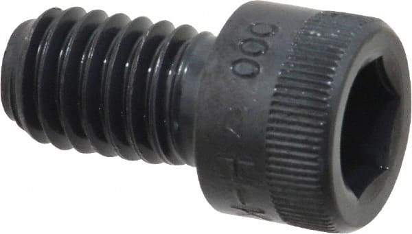 Holo-Krome - 3/8-16 UNC Hex Socket Drive, Socket Cap Screw - Alloy Steel, Black Oxide Finish, Fully Threaded, 5/8" Length Under Head - Makers Industrial Supply