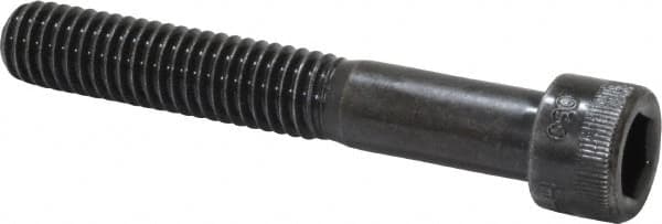 Holo-Krome - 3/8-16 UNC Hex Socket Drive, Socket Cap Screw - Alloy Steel, Black Oxide Finish, Partially Threaded, 2-1/2" Length Under Head - Makers Industrial Supply