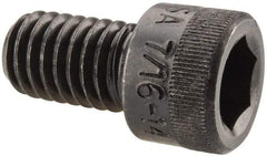 Holo-Krome - 7/16-14 UNC Hex Socket Drive, Socket Cap Screw - Alloy Steel, Black Oxide Finish, Fully Threaded, 3/4" Length Under Head - Makers Industrial Supply