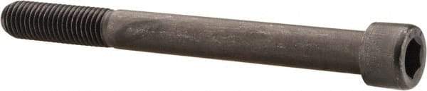 Holo-Krome - 7/16-14 UNC Hex Socket Drive, Socket Cap Screw - Alloy Steel, Black Oxide Finish, Partially Threaded, 3-1/2" Length Under Head - Makers Industrial Supply