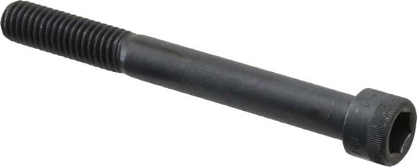 Holo-Krome - 7/16-14 UNC Hex Socket Drive, Socket Cap Screw - Alloy Steel, Black Oxide Finish, Partially Threaded, 4" Length Under Head - Makers Industrial Supply