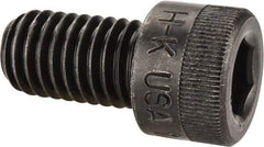 Holo-Krome - 1/2-13 UNC Hex Socket Drive, Socket Cap Screw - Alloy Steel, Black Oxide Finish, Fully Threaded, 7/8" Length Under Head - Makers Industrial Supply