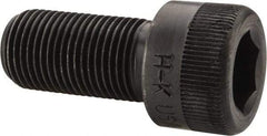 Holo-Krome - 7/8-9 UNC Hex Socket Drive, Socket Cap Screw - Alloy Steel, Black Oxide Finish, Fully Threaded, 2-1/4" Length Under Head - Makers Industrial Supply