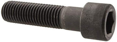 Holo-Krome - 7/8-9 UNC Hex Socket Drive, Socket Cap Screw - Alloy Steel, Black Oxide Finish, Partially Threaded, 3-1/2" Length Under Head - Makers Industrial Supply