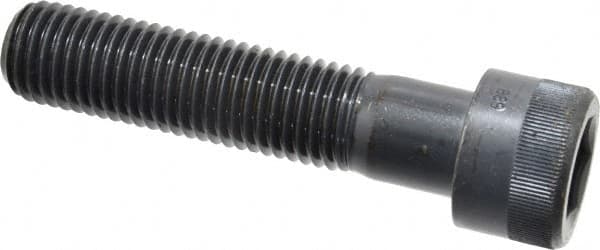 Holo-Krome - 7/8-9 UNC Hex Socket Drive, Socket Cap Screw - Alloy Steel, Black Oxide Finish, Partially Threaded, 4" Length Under Head - Makers Industrial Supply