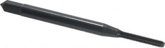 OSG - M2x0.40 Metric Coarse D5 Thread Limit Bottoming Thread Forming Tap - Cobalt, Oxide Finish, 1-3/4" OAL, 7/16" Thread Length, Right Hand Thread, Series HY-PRO NRT - Makers Industrial Supply