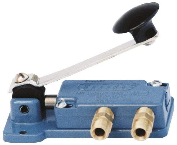 Made in USA - 1 Piece 1/4 NPT Vise Air Valve - Use with Air Vises - Makers Industrial Supply