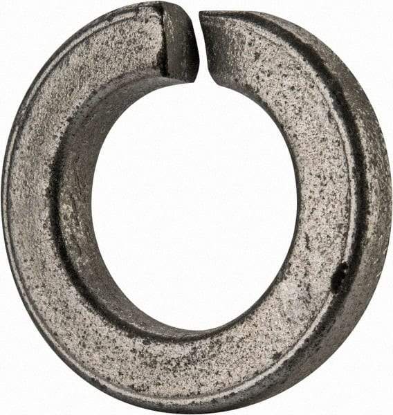 Value Collection - 9/16", 0.564" ID, 0.17" Thick Split Lock Washer - Grade 2 Spring Steel, Zinc-Plated Finish, 0.564" Min ID, 0.574" Max ID, 0.975" Max OD - Makers Industrial Supply