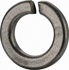 Value Collection - 5/8", 0.628" ID, 0.188" Thick Split Lock Washer - Grade 2 Spring Steel, Zinc-Plated Finish, 0.628" Min ID, 0.641" Max ID, 1.087" Max OD - Makers Industrial Supply