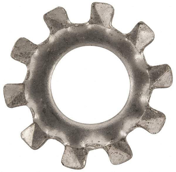 Value Collection - 5/16" Screw, 0.326" ID, Stainless Steel External Tooth Lock Washer - 0.601" OD, Uncoated, Grade 18-8 - Makers Industrial Supply