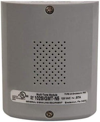 Edwards Signaling - 120 VAC, Base Mount Signal Combination Tone Card - 3R, 4X NEMA Rated, IP54 Ingress Rating, 0.05 Amp, 79 dB at 10 Ft. to 89 dB at 1m Adjustable Output, For Use with 102 Series Stacklights - Makers Industrial Supply