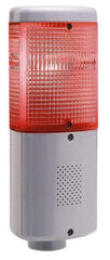 Edwards Signaling - LED Lamp, Amber, Green, Red, Flashing and Steady, Stackable Tower Light Module - 120 VAC, 0.12 Amp, IP65 Ingress Rating, 3R, 4X NEMA Rated, Pipe Mount - Makers Industrial Supply