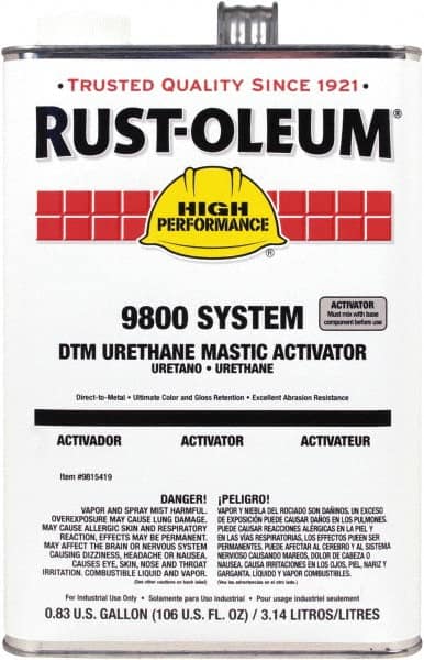 Rust-Oleum - 1 Gal Can Activator - Makers Industrial Supply