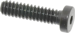 Holo-Krome - #10-24 UNC Hex Socket Drive, Low Socket Cap Screw - Alloy Steel, Black Oxide Finish, Fully Threaded, 3/4" Length Under Head - Makers Industrial Supply