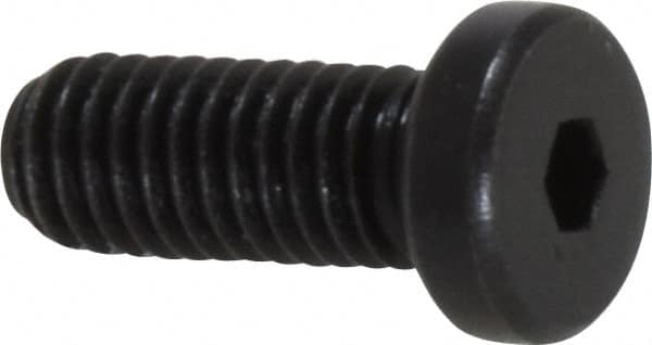 Holo-Krome - #10-32 UNF Hex Socket Drive, Low Socket Cap Screw - Alloy Steel, Black Oxide Finish, Fully Threaded, 1/2" Length Under Head - Makers Industrial Supply