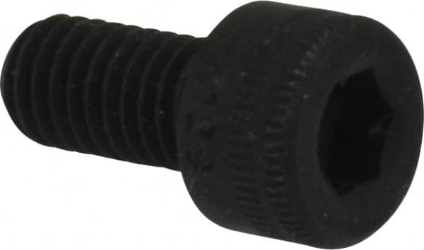 Holo-Krome - M5x0.80 Metric Coarse Hex Socket Drive, Socket Cap Screw - Grade 12.9 Alloy Steel, Black Oxide Finish, Fully Threaded, 10mm Length Under Head - Makers Industrial Supply