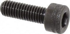 Holo-Krome - M5x0.80 Metric Coarse Hex Socket Drive, Socket Cap Screw - Grade 12.9 Alloy Steel, Black Oxide Finish, Fully Threaded, 15mm Length Under Head - Makers Industrial Supply