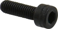 Holo-Krome - M5x0.80 Metric Coarse Hex Socket Drive, Socket Cap Screw - Grade 12.9 Alloy Steel, Black Oxide Finish, Fully Threaded, 16mm Length Under Head - Makers Industrial Supply