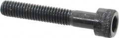 Holo-Krome - M6x1.00 Metric Coarse Hex Socket Drive, Socket Cap Screw - Grade 12.9 Alloy Steel, Black Oxide Finish, Partially Threaded, 35mm Length Under Head - Makers Industrial Supply