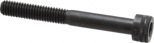 Holo-Krome - M6x1.00 Metric Coarse Hex Socket Drive, Socket Cap Screw - Grade 12.9 Alloy Steel, Black Oxide Finish, Partially Threaded, 50mm Length Under Head - Makers Industrial Supply