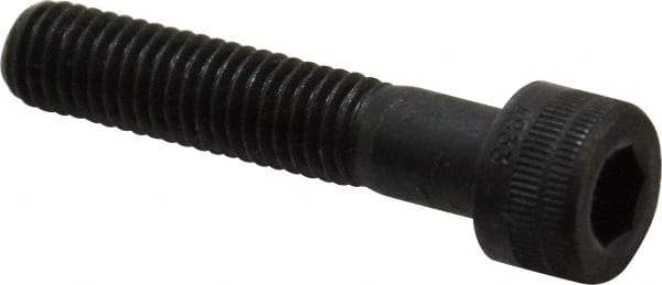 Holo-Krome - M8x1.25 Metric Coarse Hex Socket Drive, Socket Cap Screw - Grade 12.9 Alloy Steel, Black Oxide Finish, Partially Threaded, 40mm Length Under Head - Makers Industrial Supply