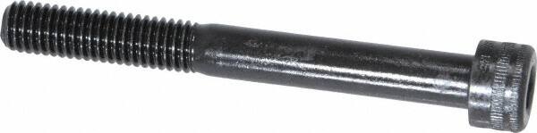 Holo-Krome - M8x1.25 Metric Coarse Hex Socket Drive, Socket Cap Screw - Grade 12.9 Alloy Steel, Black Oxide Finish, Partially Threaded, 70mm Length Under Head - Makers Industrial Supply