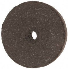 Cratex - 7/8" Diam x 1/8" Hole x 1/8" Thick, Surface Grinding Wheel - Medium Grade - Makers Industrial Supply