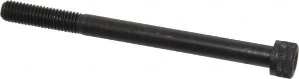 Holo-Krome - M8x1.25 Metric Coarse Hex Socket Drive, Socket Cap Screw - Grade 12.9 Alloy Steel, Black Oxide Finish, Partially Threaded, 100mm Length Under Head - Makers Industrial Supply