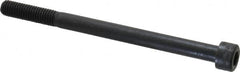 Holo-Krome - M8x1.25 Metric Coarse Hex Socket Drive, Socket Cap Screw - Grade 12.9 Alloy Steel, Black Oxide Finish, Partially Threaded, 110mm Length Under Head - Makers Industrial Supply