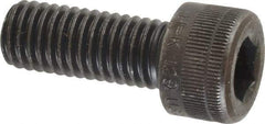 Holo-Krome - M10x1.50 Metric Coarse Hex Socket Drive, Socket Cap Screw - Grade 12.9 Alloy Steel, Black Oxide Finish, Fully Threaded, 25mm Length Under Head - Makers Industrial Supply