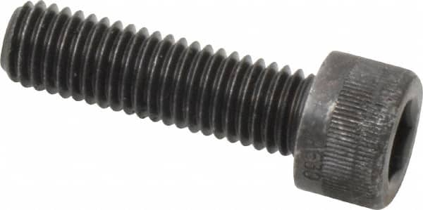 Holo-Krome - M10x1.50 Metric Coarse Hex Socket Drive, Socket Cap Screw - Grade 12.9 Alloy Steel, Black Oxide Finish, Fully Threaded, 35mm Length Under Head - Makers Industrial Supply