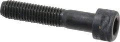 Holo-Krome - M10x1.50 Metric Coarse Hex Socket Drive, Socket Cap Screw - Grade 12.9 Alloy Steel, Black Oxide Finish, Partially Threaded, 50mm Length Under Head - Makers Industrial Supply