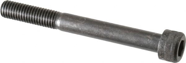 Holo-Krome - M10x1.50 Metric Coarse Hex Socket Drive, Socket Cap Screw - Grade 12.9 Alloy Steel, Black Oxide Finish, Partially Threaded, 90mm Length Under Head - Makers Industrial Supply